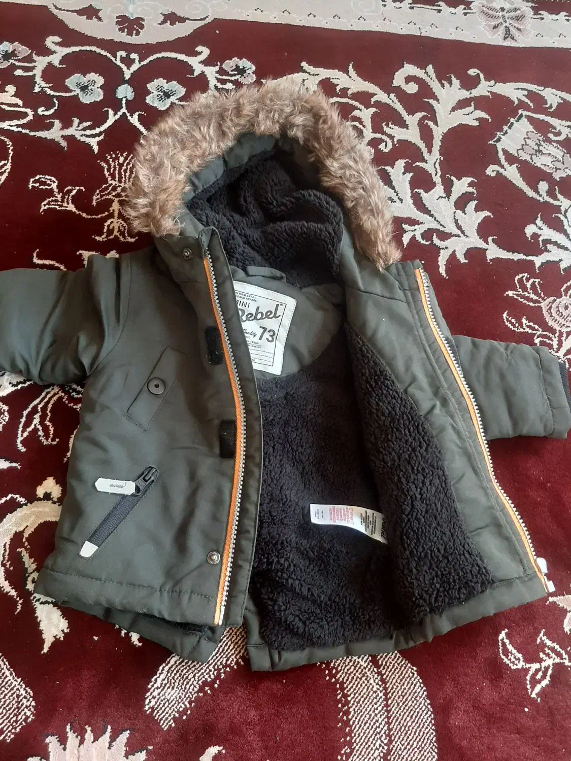 کاپشن پسرانه سایز از ۶ ماه تا یک سال|کفش و لباس بچه|محمدشهر, ولدآباد|دیوار