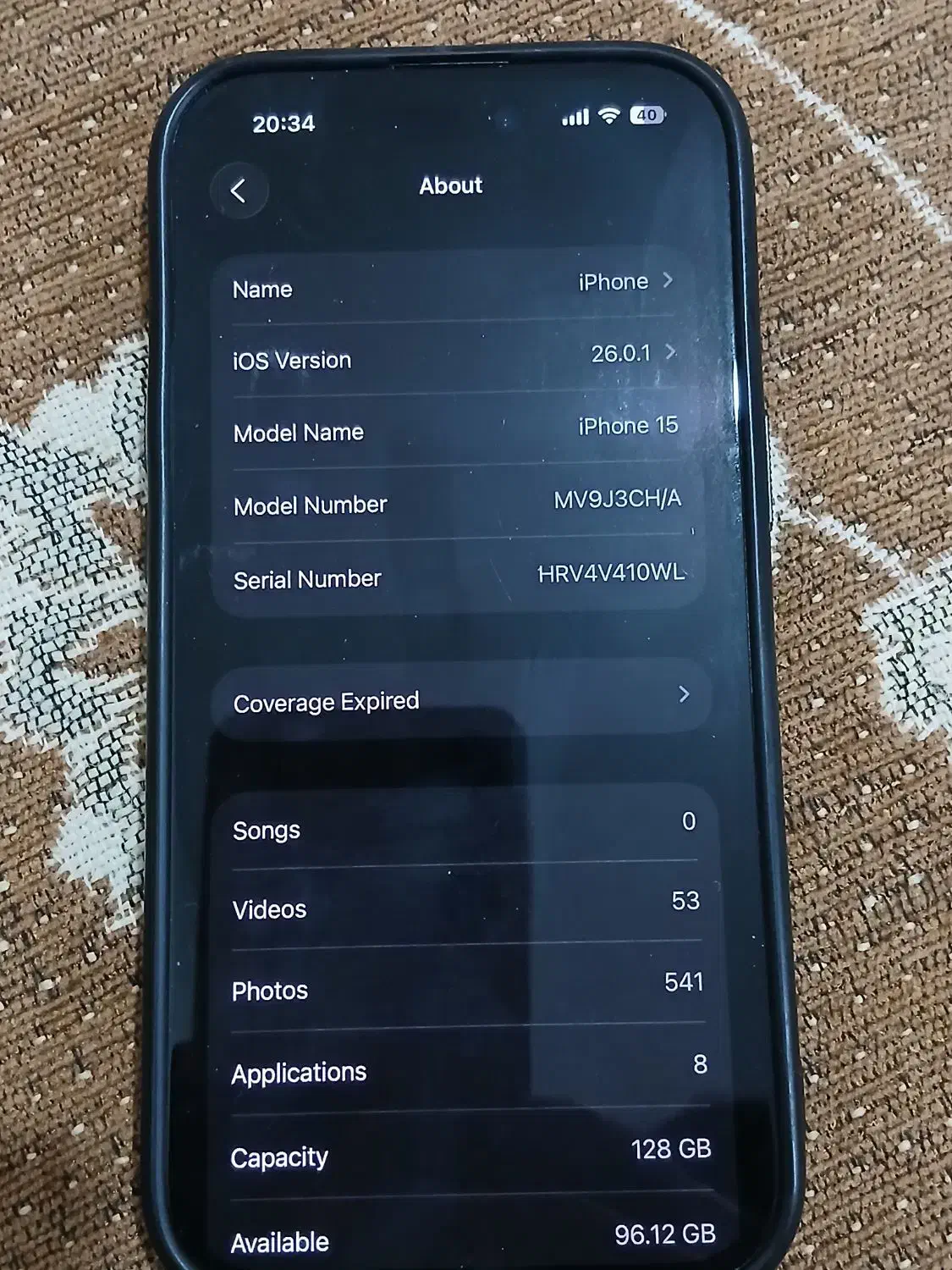گوشی ایفون ۱۵ سی اچ|موبایل|خرم‌آباد, |دیوار