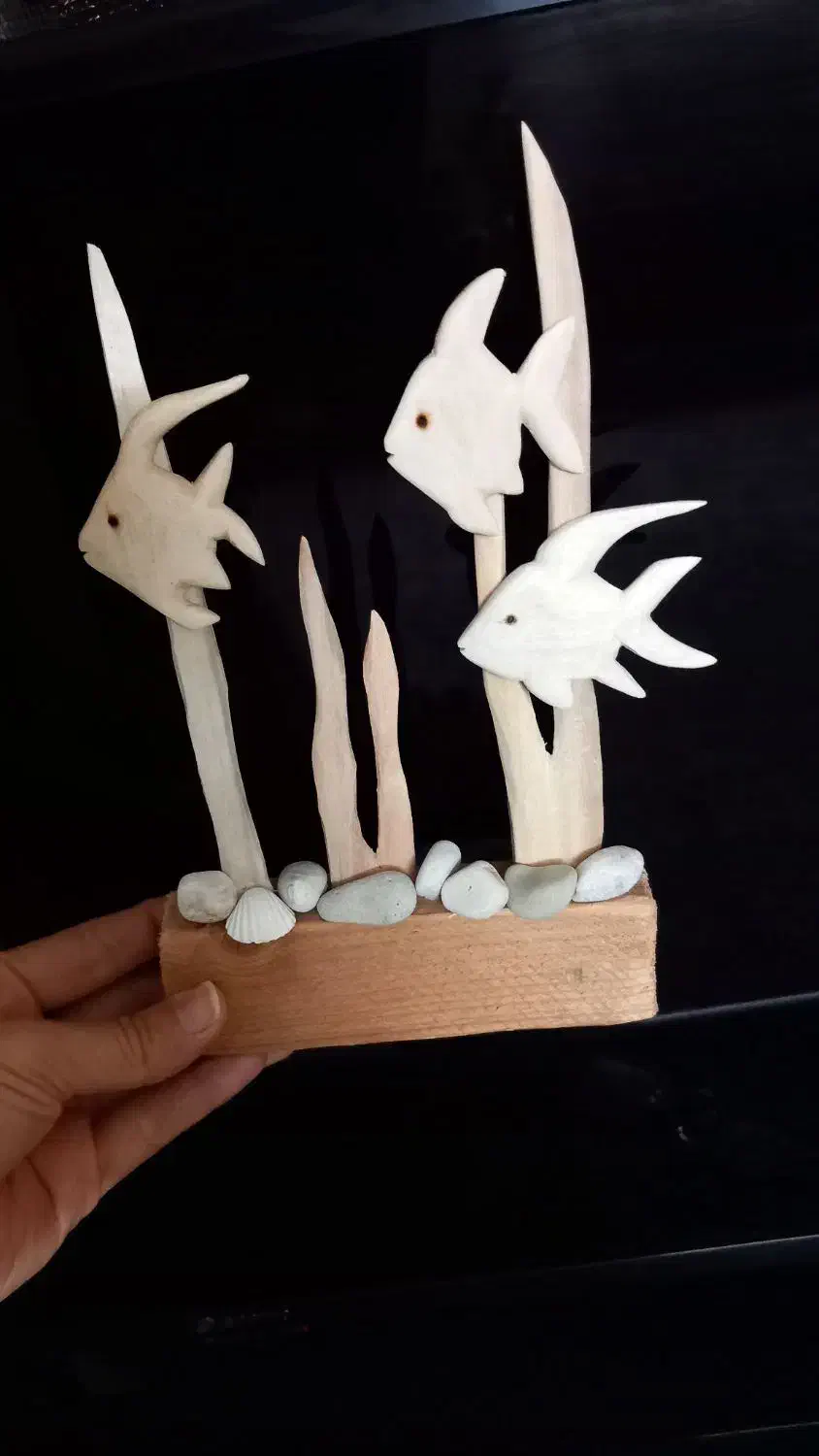 دکوری با چوب بسیارزیبا|صنایع دستی و سایر لوازم تزئینی|لاهیجان, شهید آوینی|دیوار