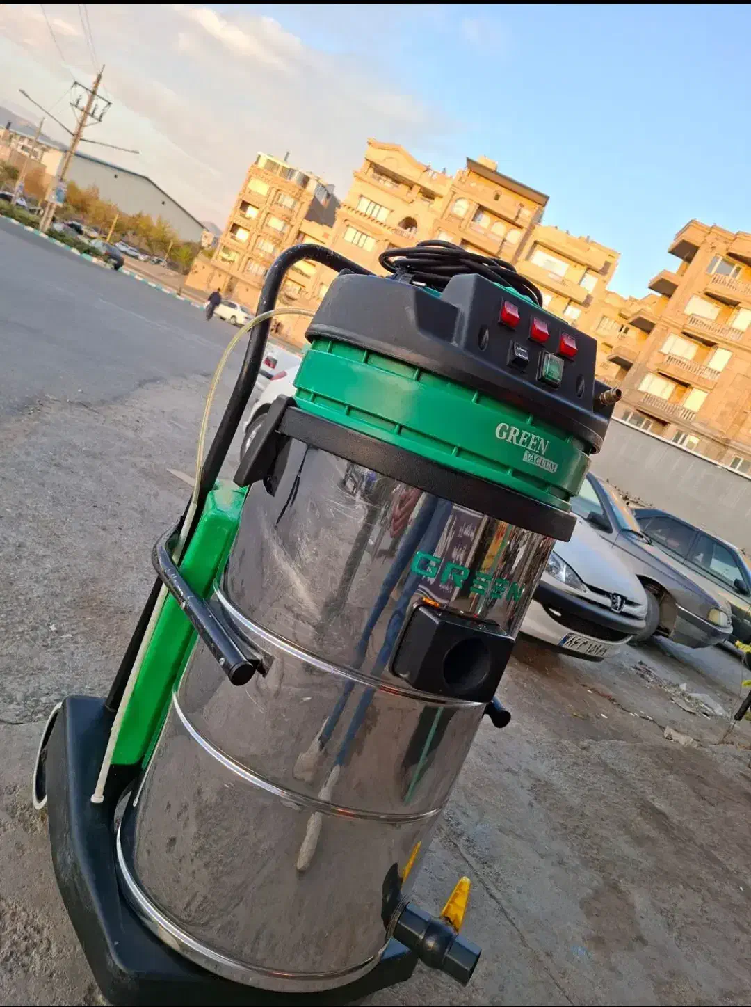 دستگاه مبلشویی گرین سه موتوره اتوماتیک اصلی|لوازم نظافت|تهران, نجات اللهی|دیوار