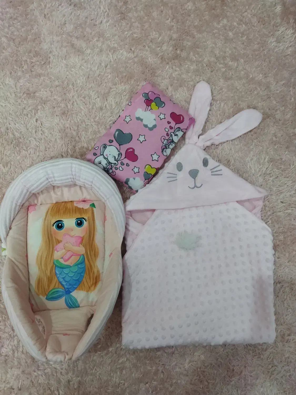 پتو دورپیچ و قنداق سوییسی|اسباب و اثاث بچه|رودسر, |دیوار