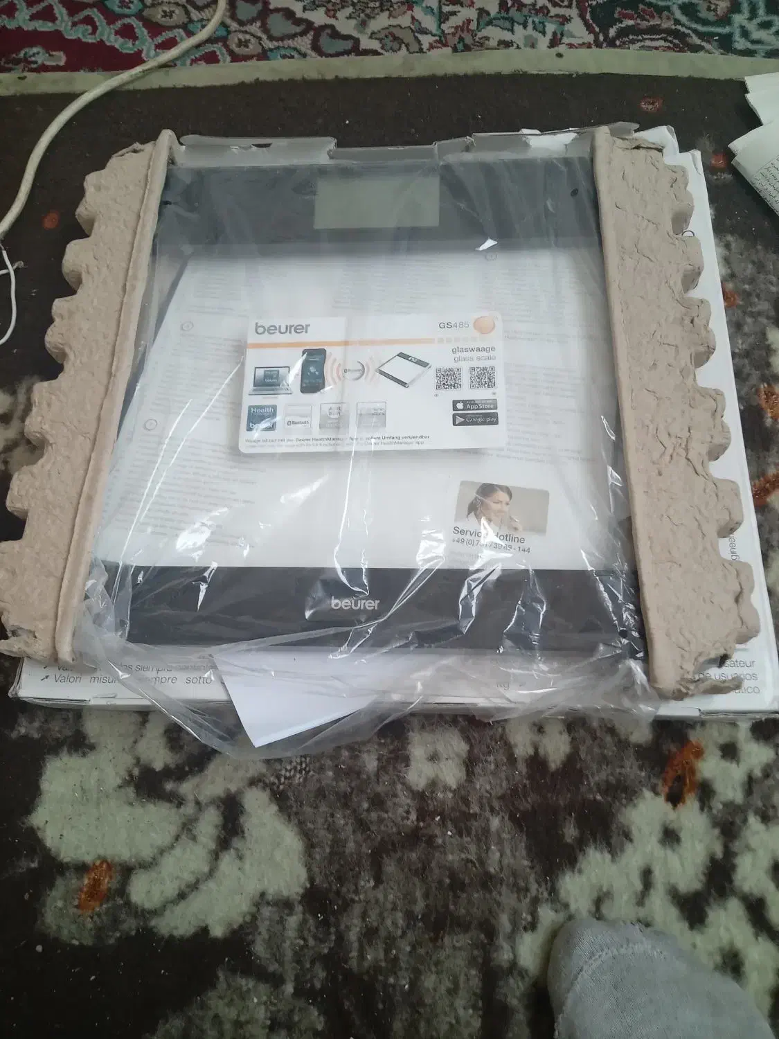 ترازوی خانگی آلمانی اصلی|تجهیزات ورزشی|شیراز, شیشه‌گری|دیوار