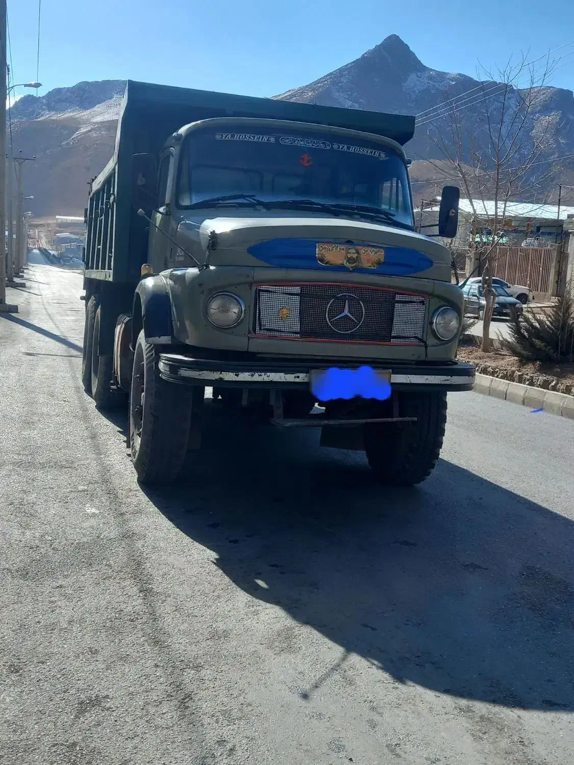 بنز ده چرخ کمپرسی|خودرو سنگین|مبارکه, |دیوار