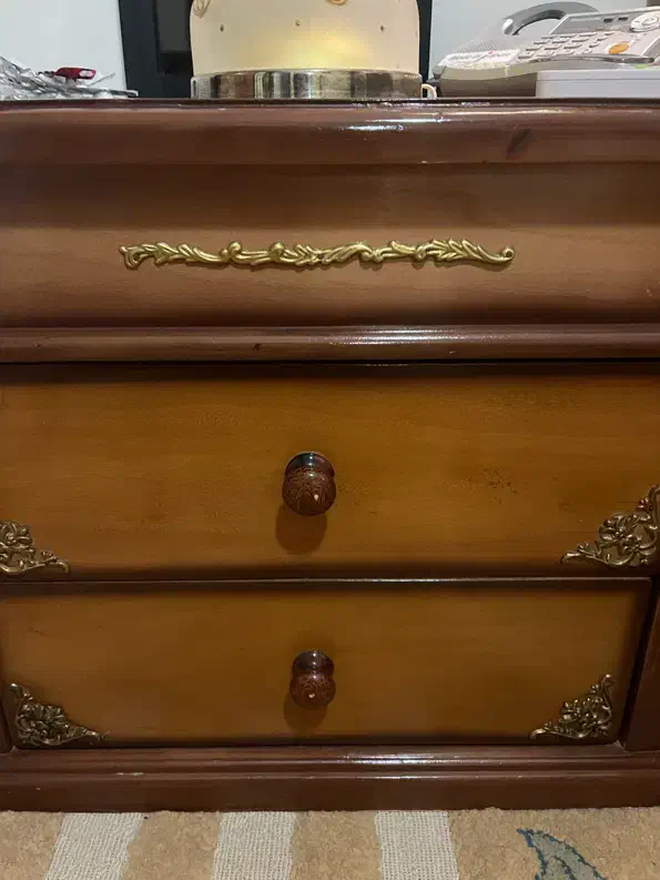 سرویس کامل خواب همراه تشک خیلی تمیز|تخت و سرویس خواب|شاهین‌شهر, فدک|دیوار