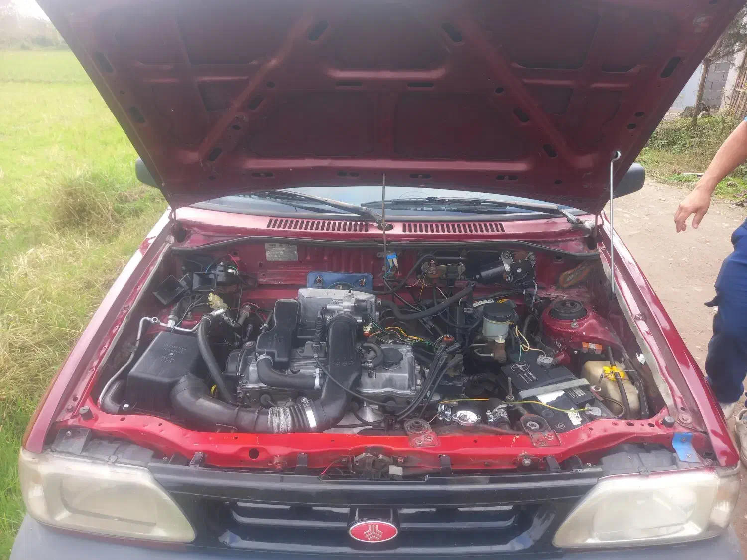 پرایدانژکتور۸۳ کولرروشن|خودرو سواری و وانت|رشت, بازار|دیوار