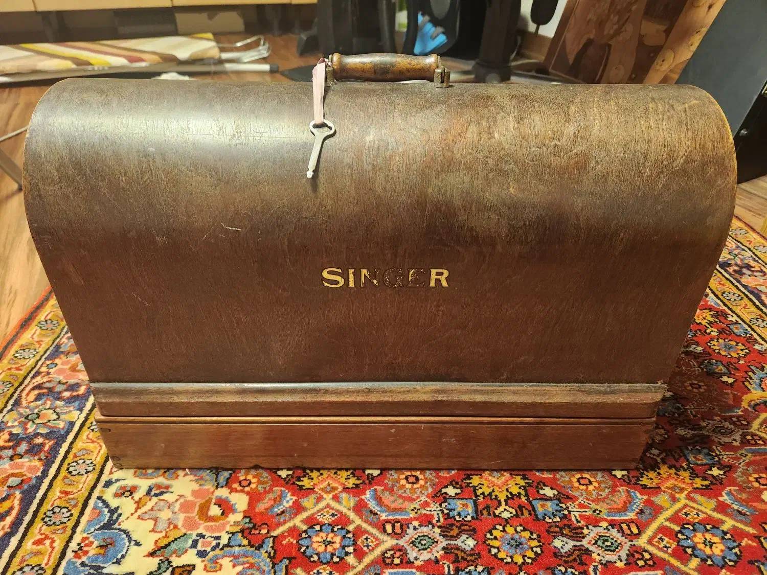 چرخ خیاطی سنجر ساخت امریکا کلکسیونی|چرخ خیاطی و ریسندگی|پردیس, فاز ۳|دیوار