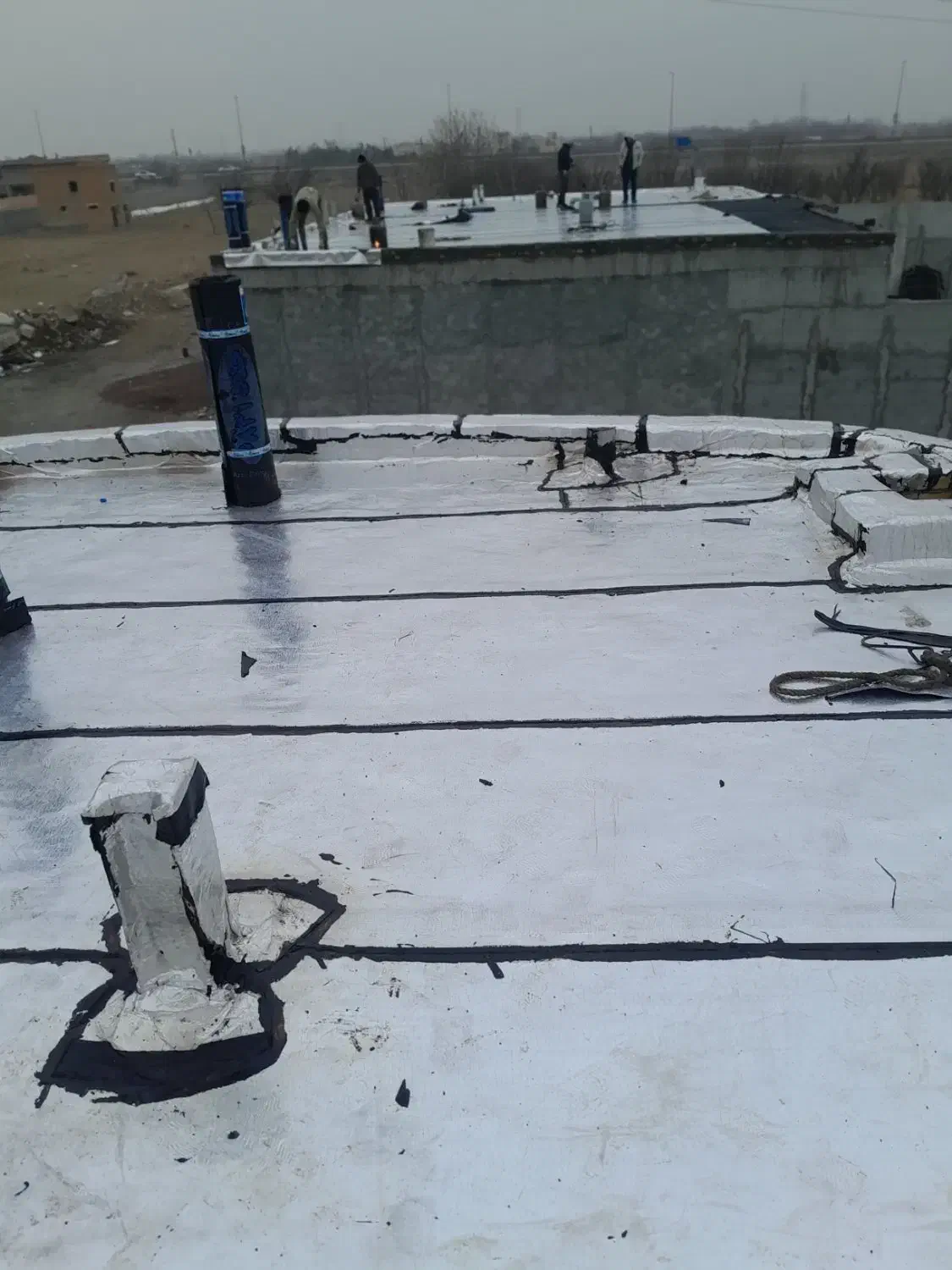 نصب ایزوگام وآسفالت حتی ۱مترتضمینی|خدمات پیشه و مهارت|ارومیه, |دیوار