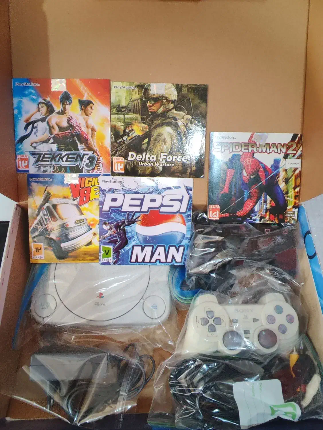 پلی استیشن 1 اسلیم|کنسول، بازی ویدئویی و آنلاین|نجفآباد, امیرآباد|دیوار