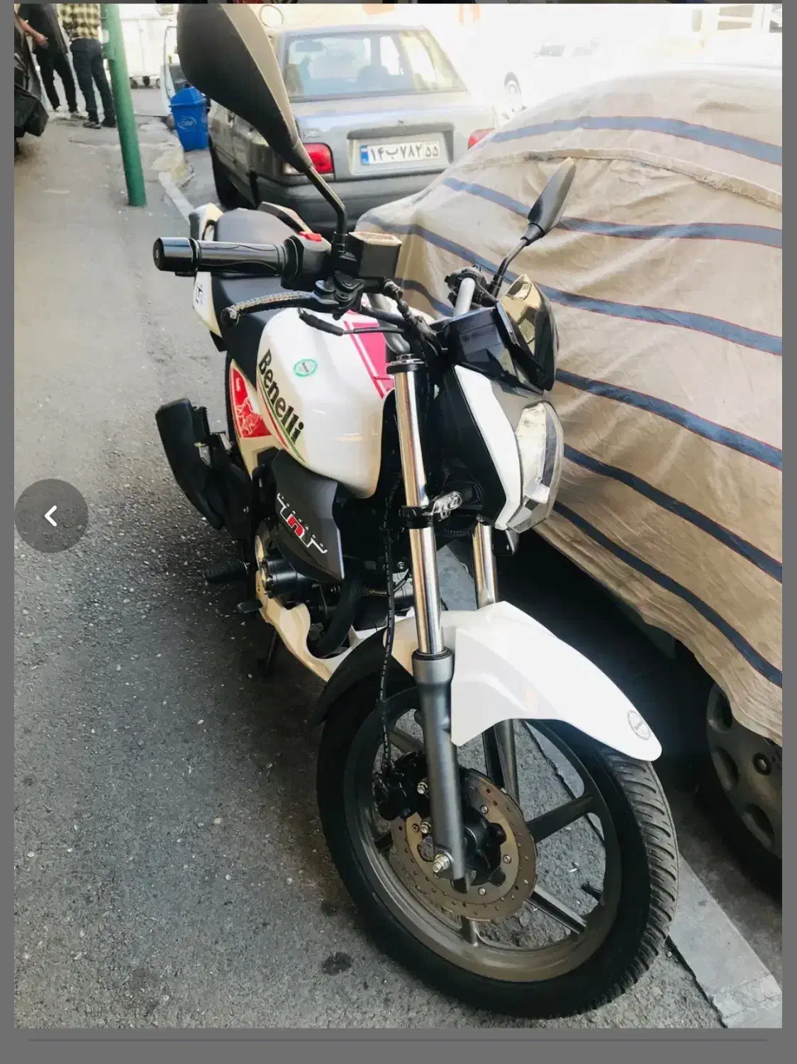 بنلی۱۵۰|موتورسیکلت|قم, دروازه چوبی|دیوار