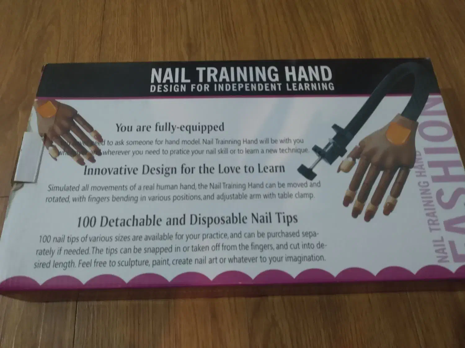 دست مصنوعی مفصل دار عالی برای تمرین ناخن|آرایشی، بهداشتی، درمانی|ارطه, |دیوار