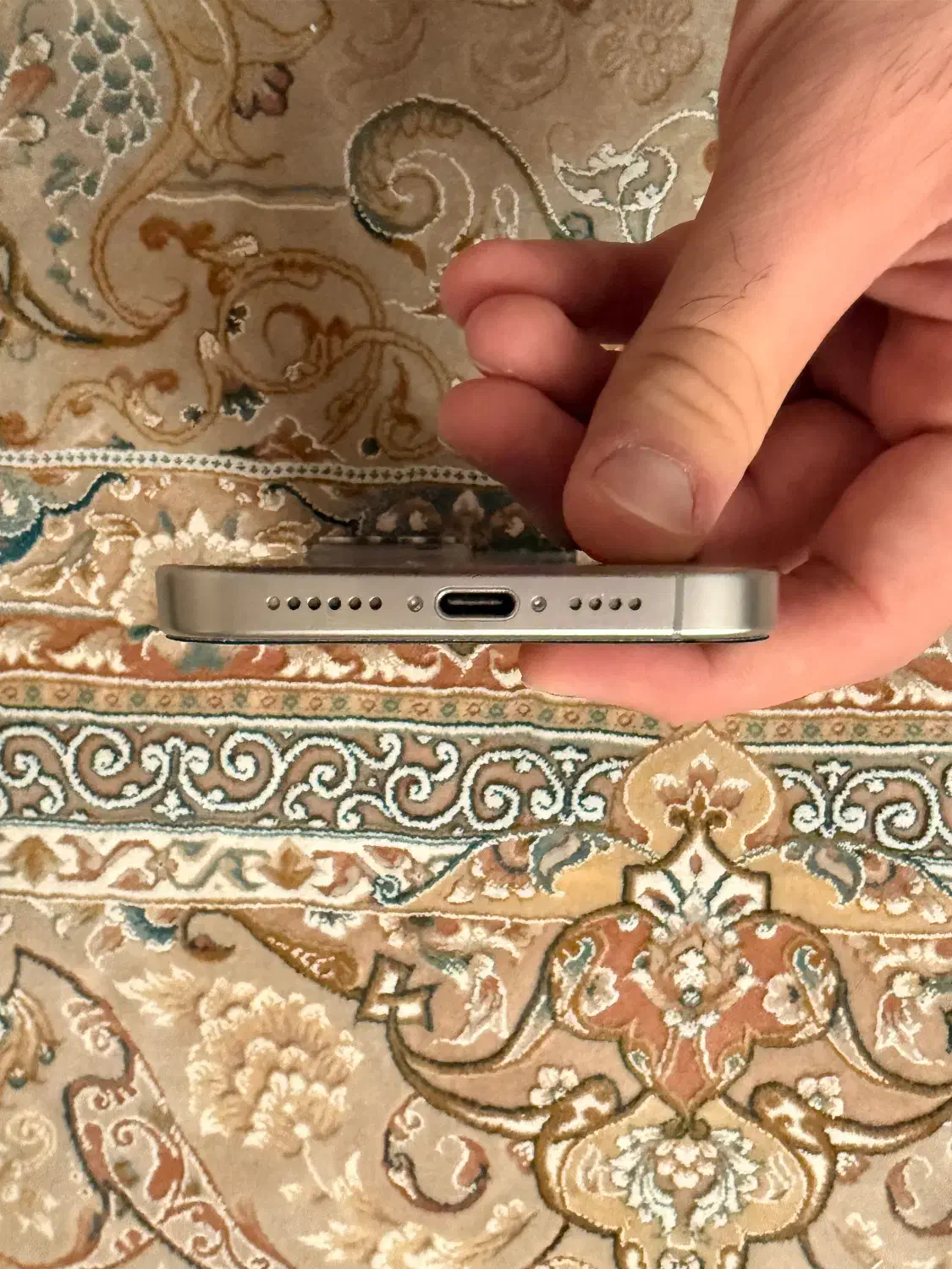 آیفون ۱۵ پرو مکس دو خط آنتن دار|موبایل|قم, شهرک قدس|دیوار