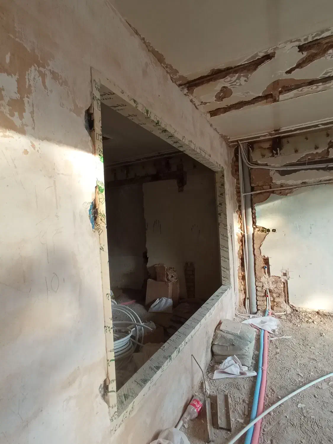 نصب کوم (کم) چوبی|خدمات پیشه و مهارت|مشهد, سراب|دیوار