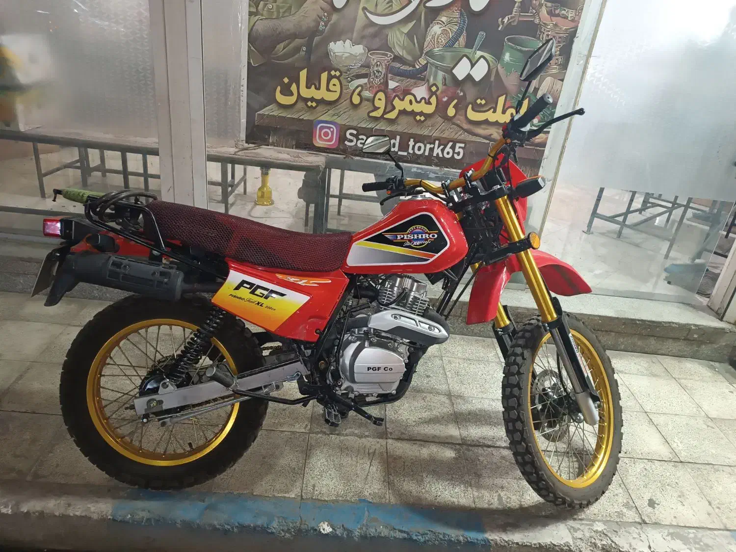 پیشرو xl200cc|موتورسیکلت|مشکیندشت, |دیوار
