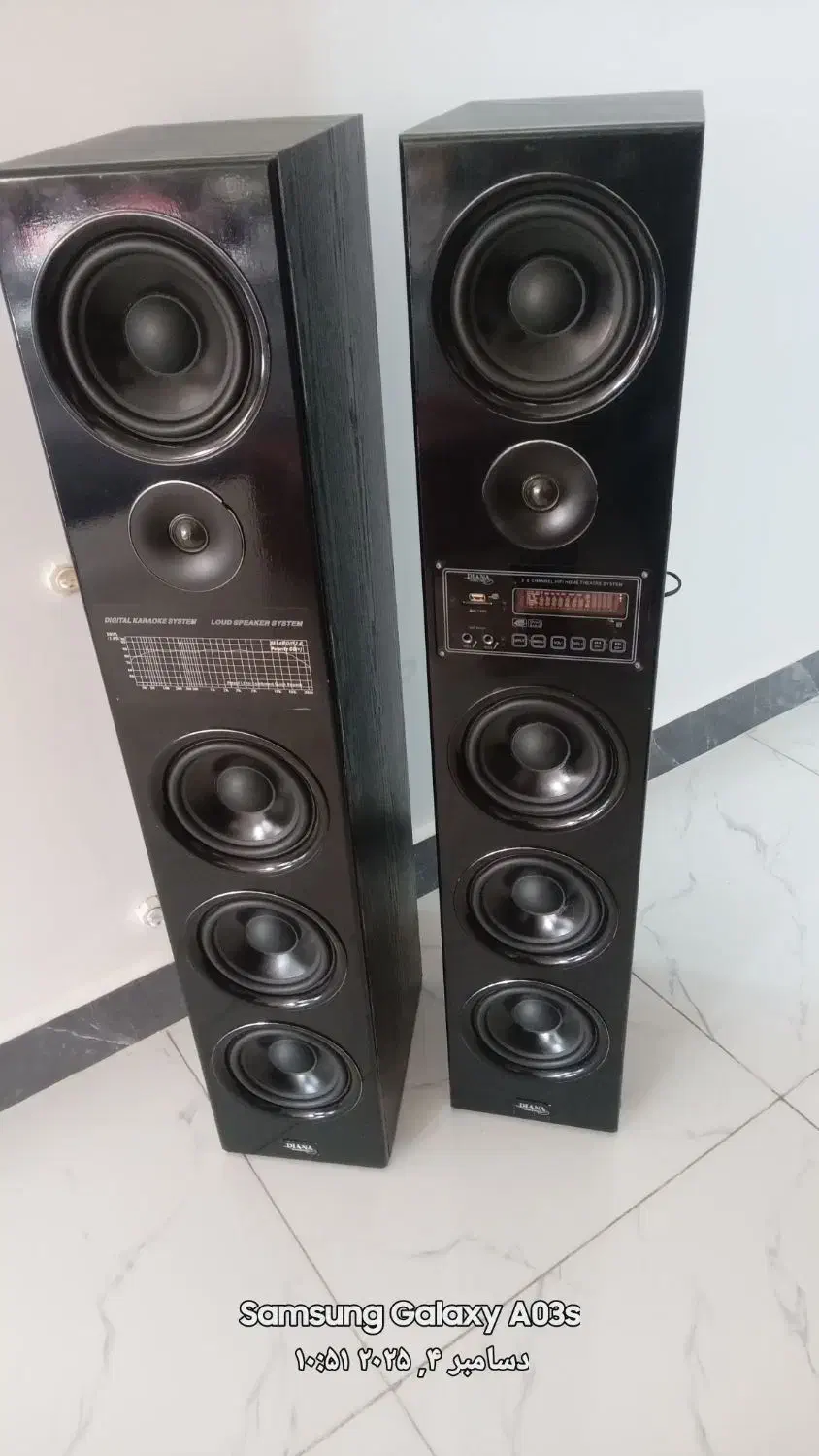 اسپیکر جفتی فلش وبلوتوث درحدنو|سیستم صوتی خانگی|ابهر, |دیوار