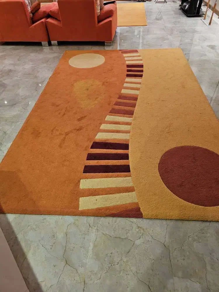 مبلمان راحتی ۶ نفره+فرش ماشینی|مبلمان خانگی و میز عسلی|کیش, |دیوار