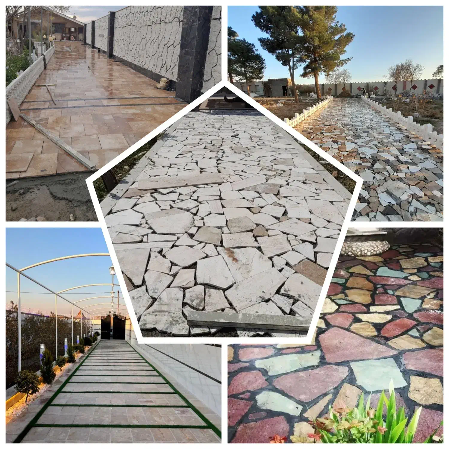 ابنما سنگ لاشه  سیمان کاری  بنایی سنگ کار آتشکده|خدمات پیشه و مهارت|اصفهان, براآن شمالی|دیوار