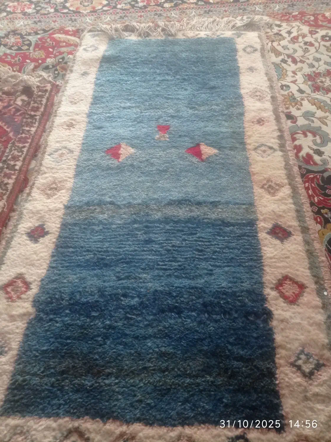 فرشچه دستباف بختیاری طرح دریا|فرش|فولادشهر, A2|دیوار