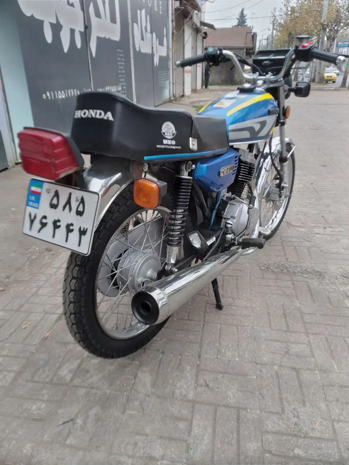 هوندا ۲۰۰ کاربرات درحد صفر|موتورسیکلت|رشت, چله خانه|دیوار