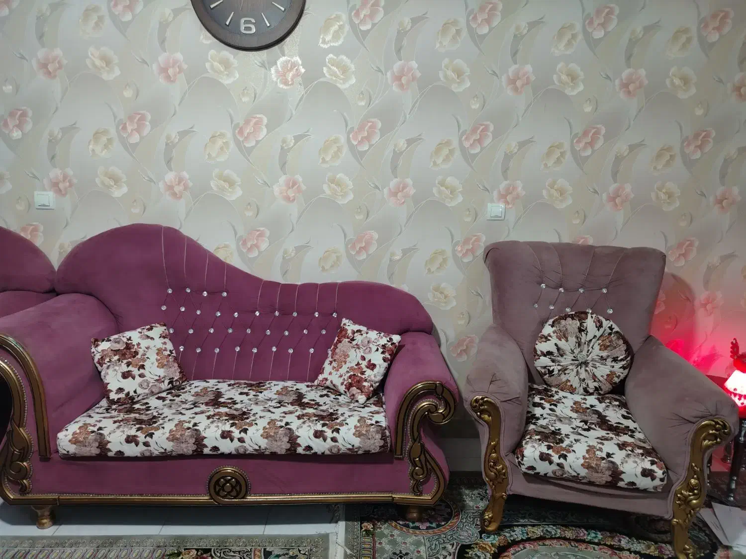 مبل هفت نفره|مبلمان خانگی و میز عسلی|پاکدشت, شهرک امام رضا|دیوار