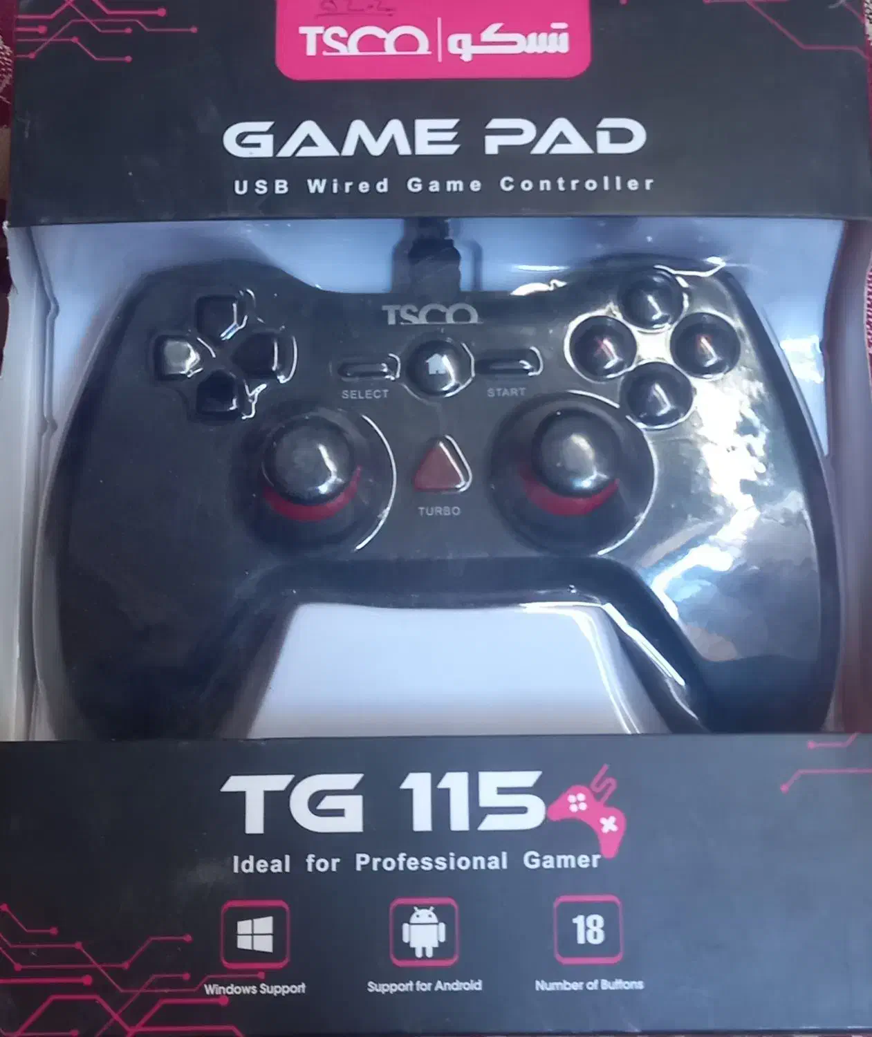 دسته بازی TG 115|کنسول، بازی ویدئویی و آنلاین|زرند, |دیوار