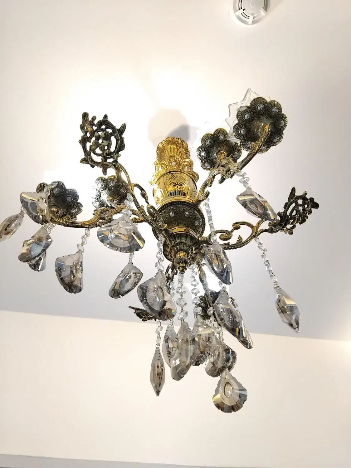 لوستر برنز ۳ شاخه|لوستر و چراغ آویز|تهران, نازی‌آباد|دیوار