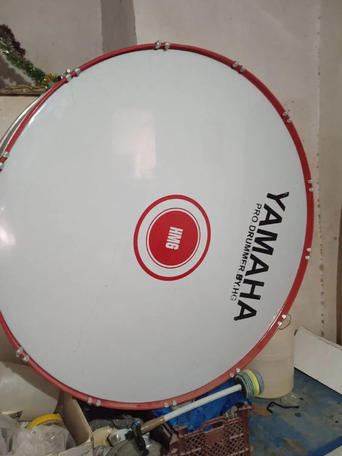 طبل|درام و پرکاشن|نیشابور, دربقاضی|دیوار