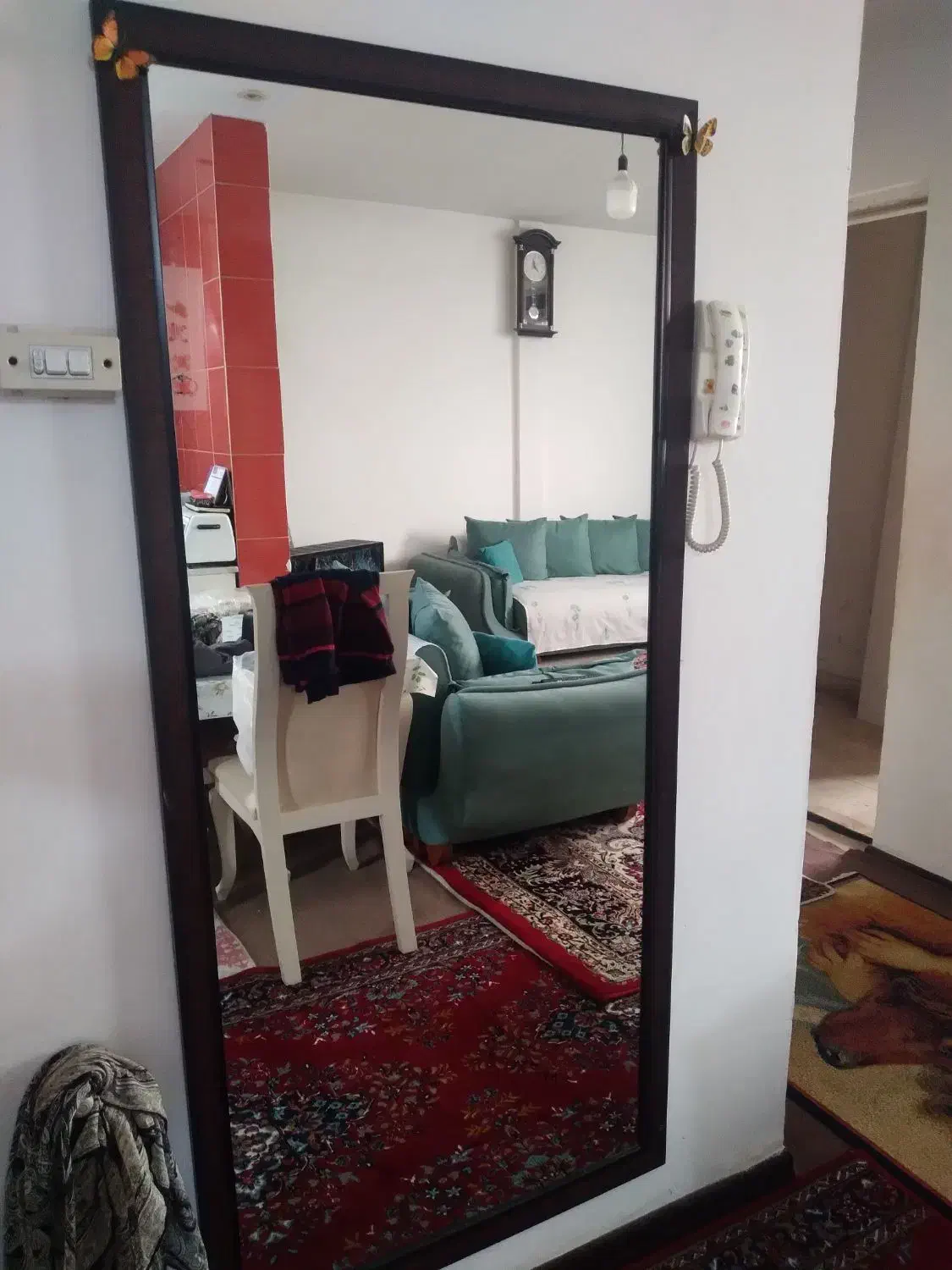 آینه قدی|آینه|هشتگرد, شهرک گلها|دیوار