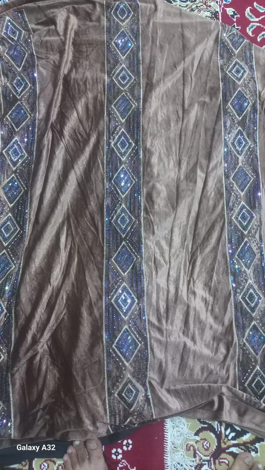 سلام پارچه مخمل ملینه دار|لباس|اهواز, ملاشیه|دیوار