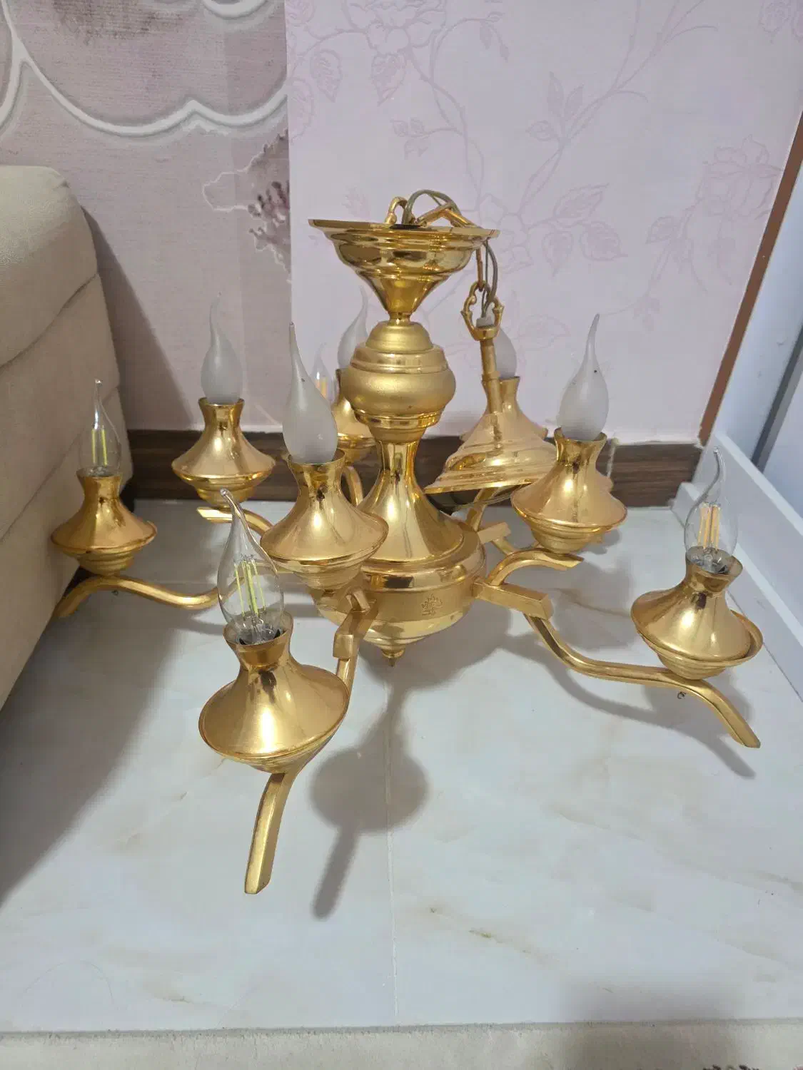 لوستر|لوستر و چراغ آویز|محمدیه-قزوین, |دیوار