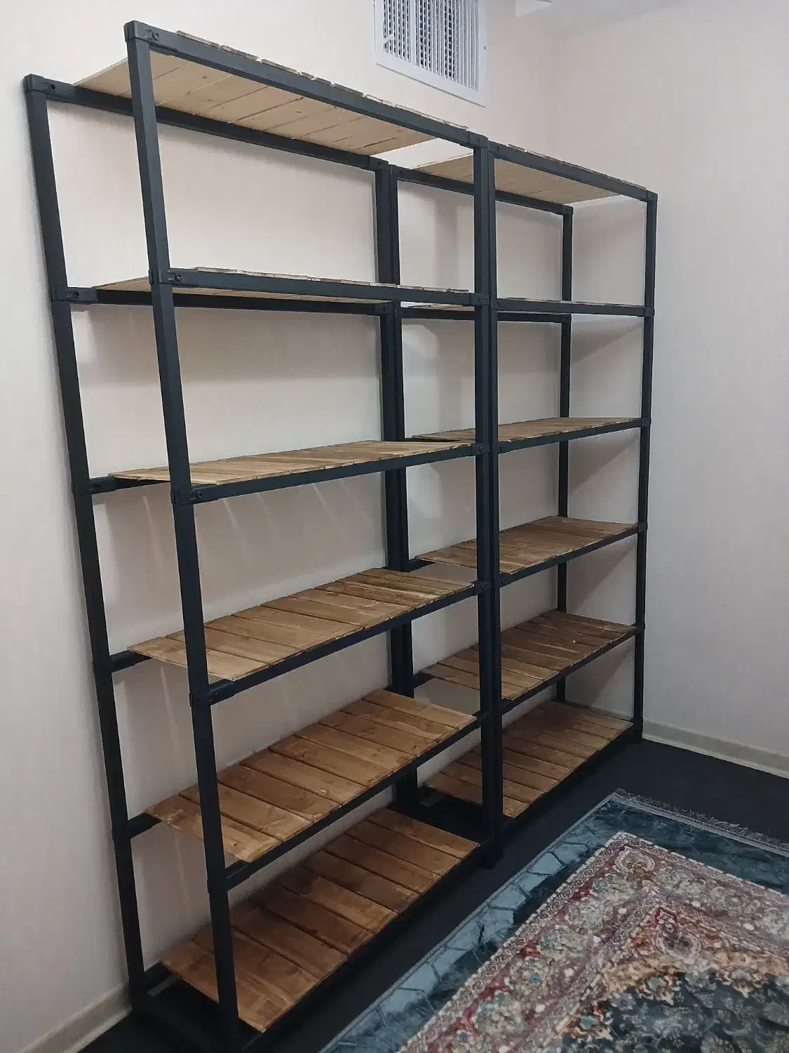 قفسه|کتابخانه، شلف، قفسه‌های دیواری|شیراز, شهرک فرهنگیان|دیوار