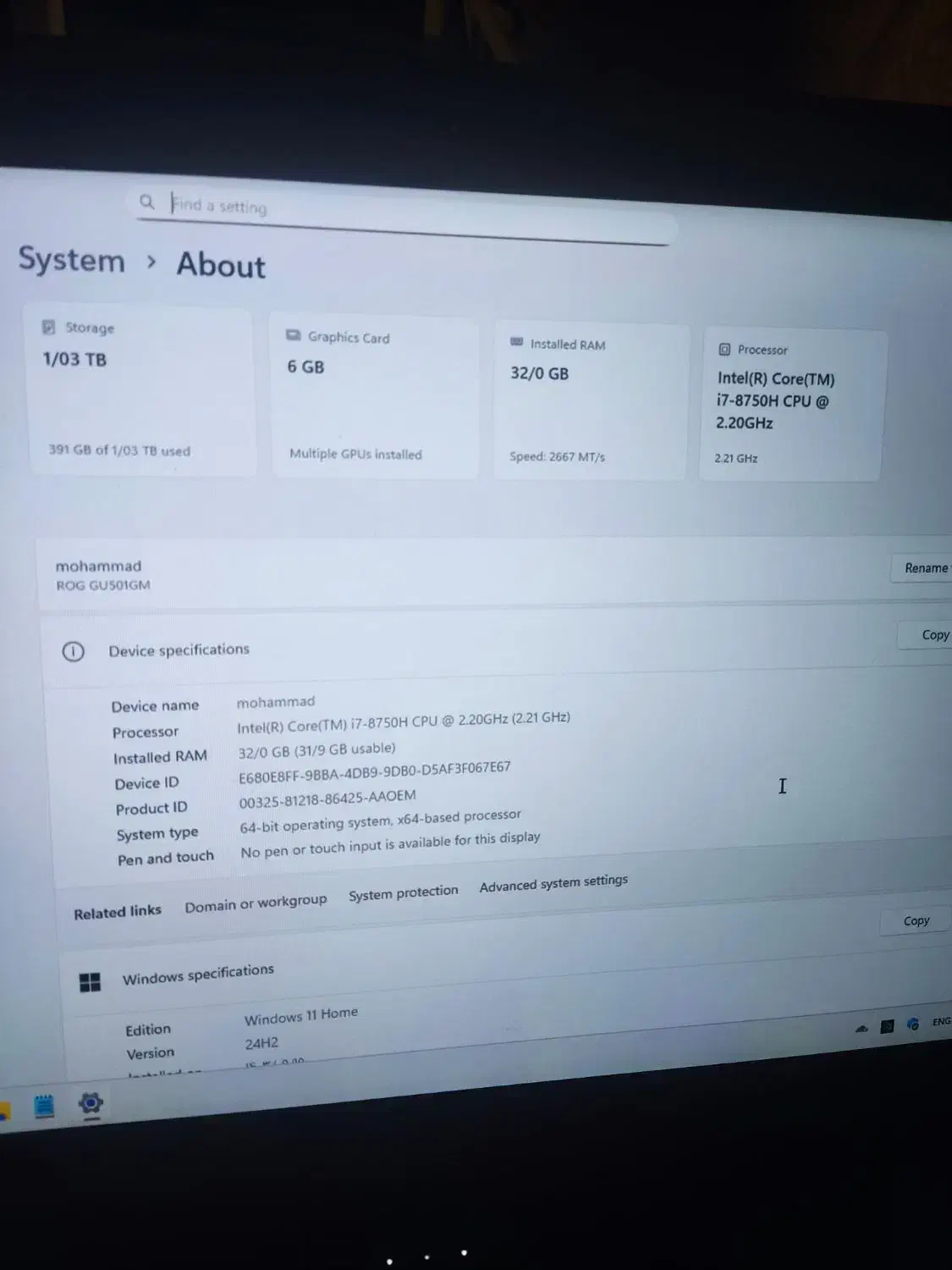 لپتاپ در حد نو گیمینگ ایسوس|رایانه همراه|تهران, آهنگ|دیوار