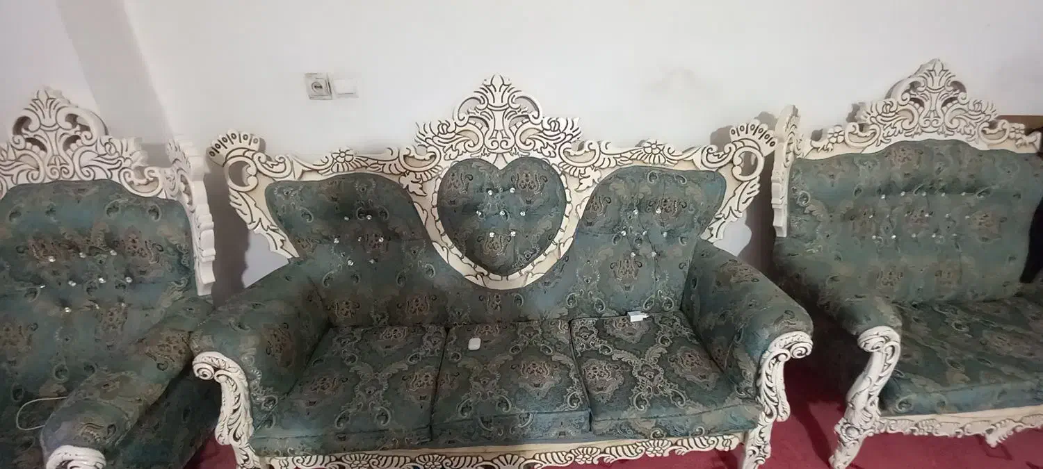 مبل هفت نفره|مبلمان خانگی و میز عسلی|اسلام‌شهر, شهرک قائمیه|دیوار