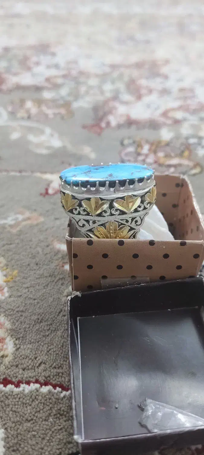 انگشتر فیروزه اصل نیشابور|جواهرات|فیروزه, |دیوار