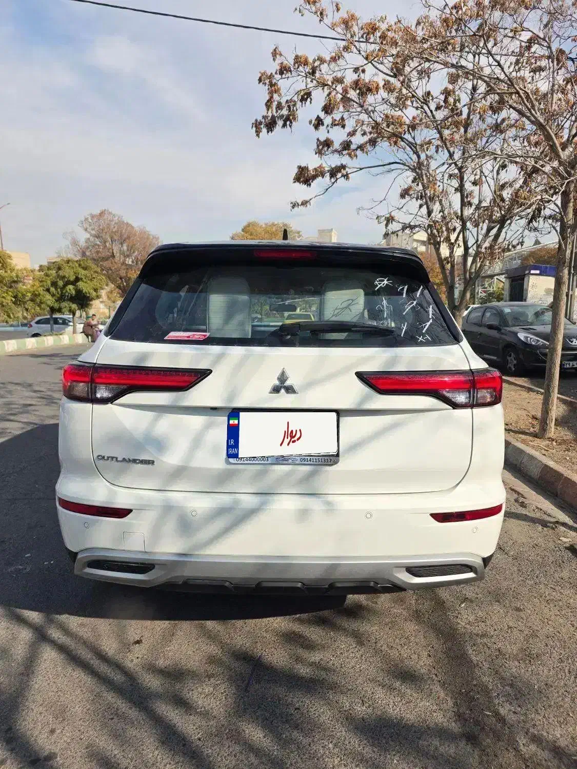 میتسوبیشی اوتلندر ارس پلاک دائم|خودرو سواری و وانت|تبریز, |دیوار