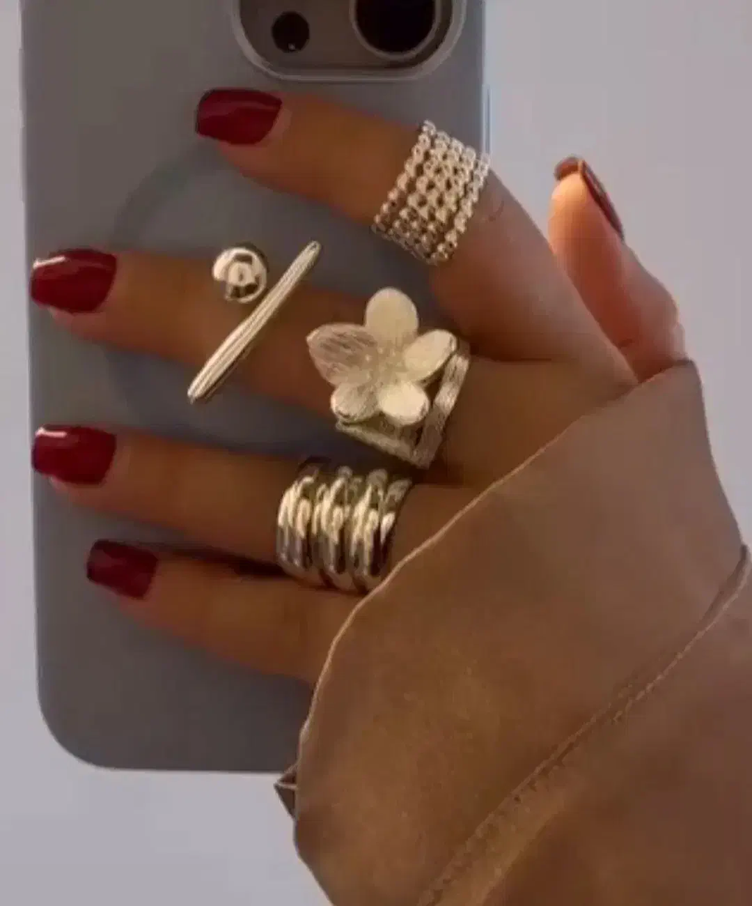 انگشتر گل نقرهای|بدلیجات|مشهد, کوثر|دیوار