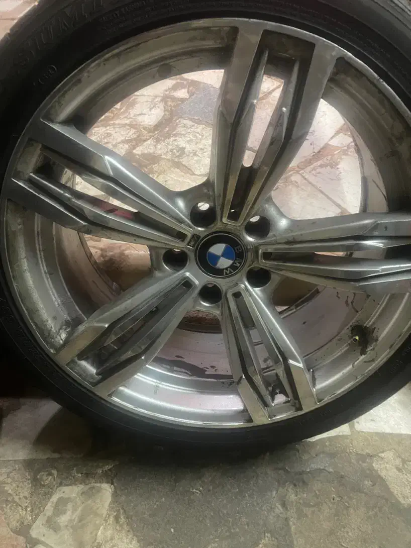 رینگ و لاستیک bmw سایز ۱۹|قطعات یدکی و لوازم جانبی|تهران, زعفرانیه|دیوار