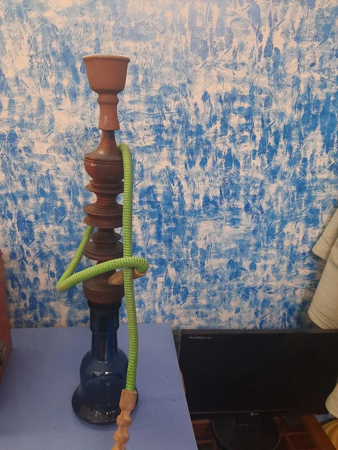 قلیان قدیمی|کلکسیون اشیاء عتیقه|کرمانشاه, |دیوار