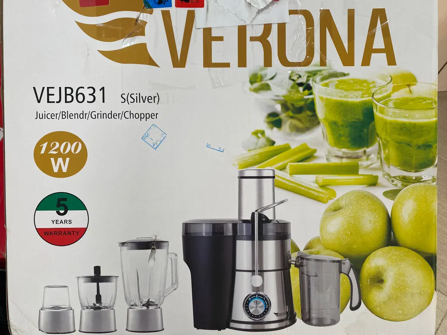 ابمیوه گیر ۴ کاره ورونا|آبمیوه‌گیر و آب‌مرکبات‌گیر|بندرعباس, |دیوار