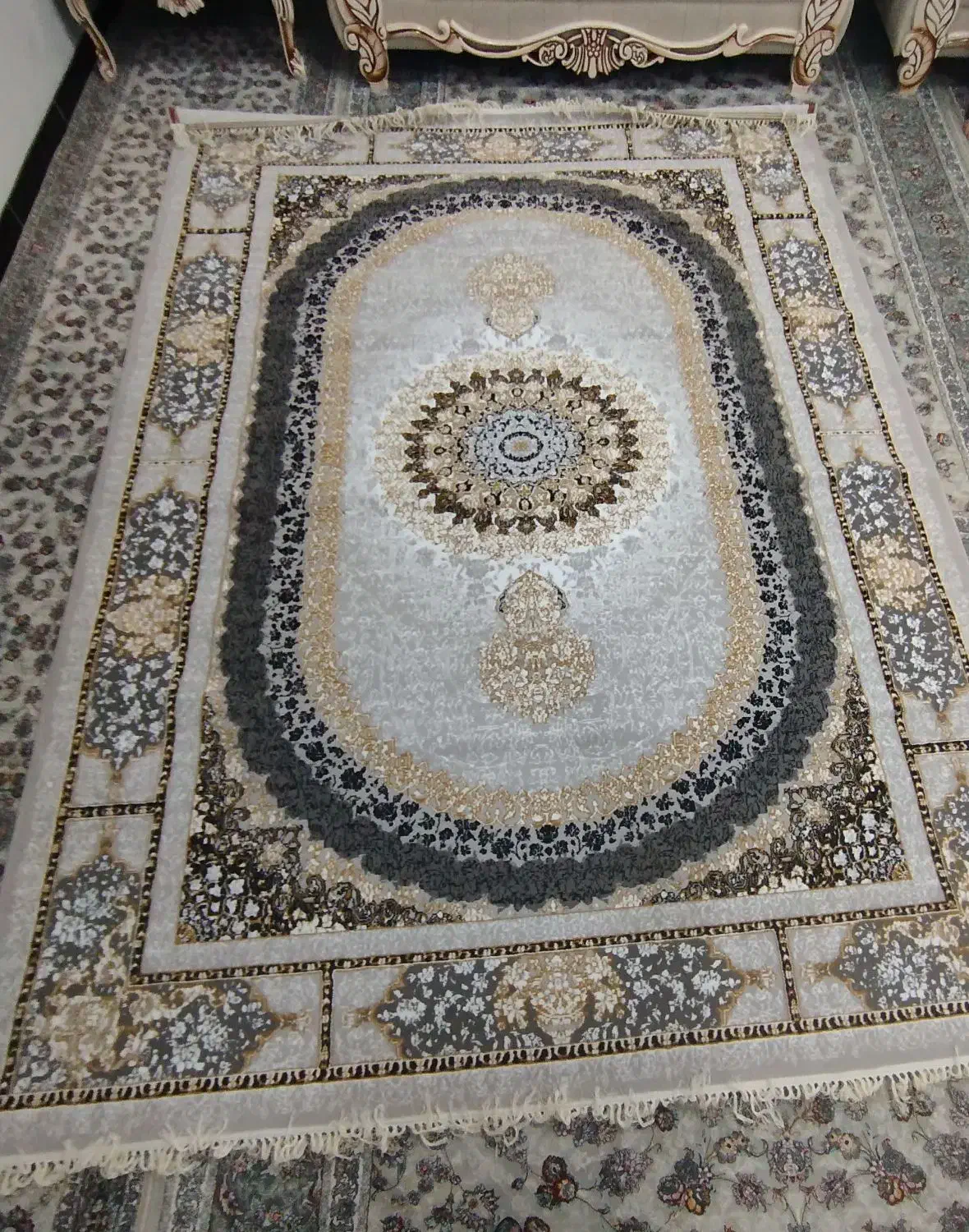 دو عدد فرش ۲ در ۳ طرح|فرش|بوکان, |دیوار