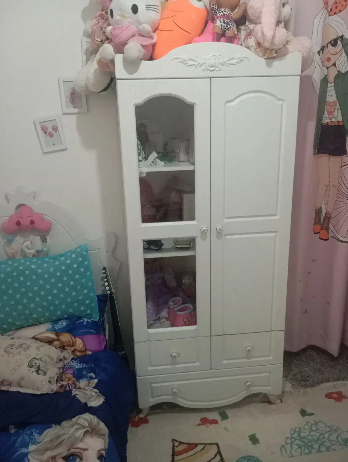 کمد کودک|جاکفشی، کمد، دراور|باغستان, |دیوار