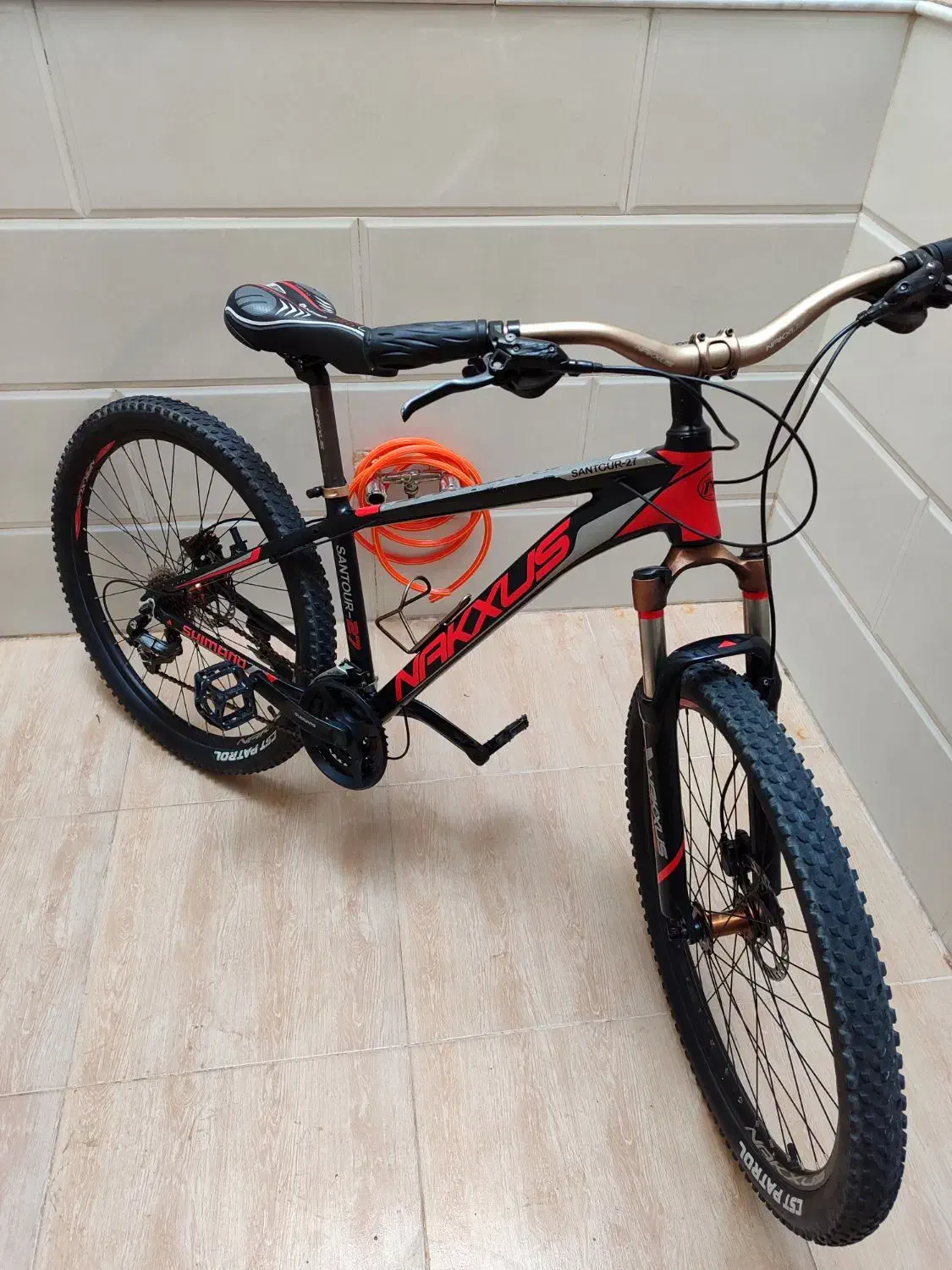 دوچرخه ۲۷.۵ دیسکی روغنی|دوچرخه، اسکیت، اسکوتر|قم, باغ شریفی|دیوار