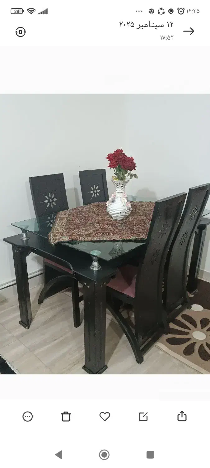 فروشی|میز و صندلی غذاخوری|پارس‌آباد, |دیوار