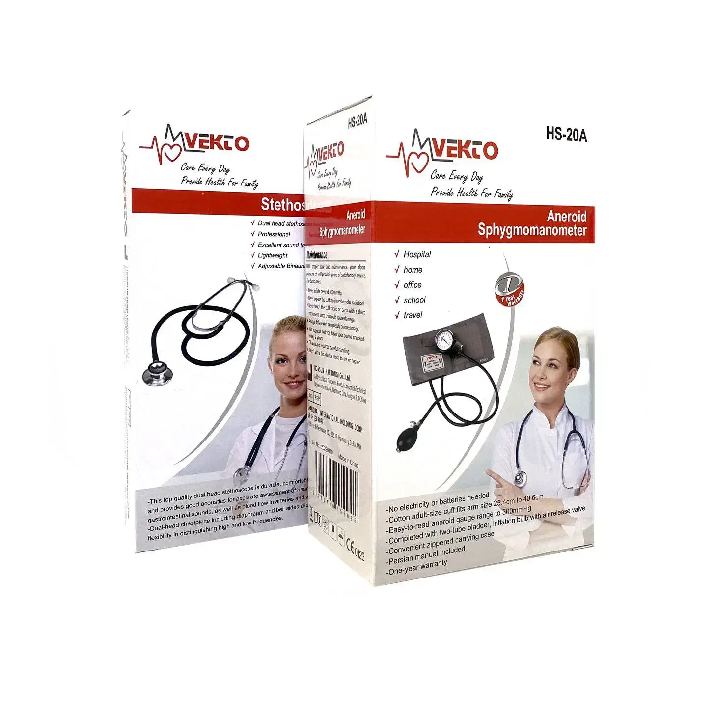 فشارسنج عقربهای وکتو مدل VEKTO HS-20A+گوشی پزشکی|آرایشی، بهداشتی، درمانی|لاهیجان, رجایی|دیوار