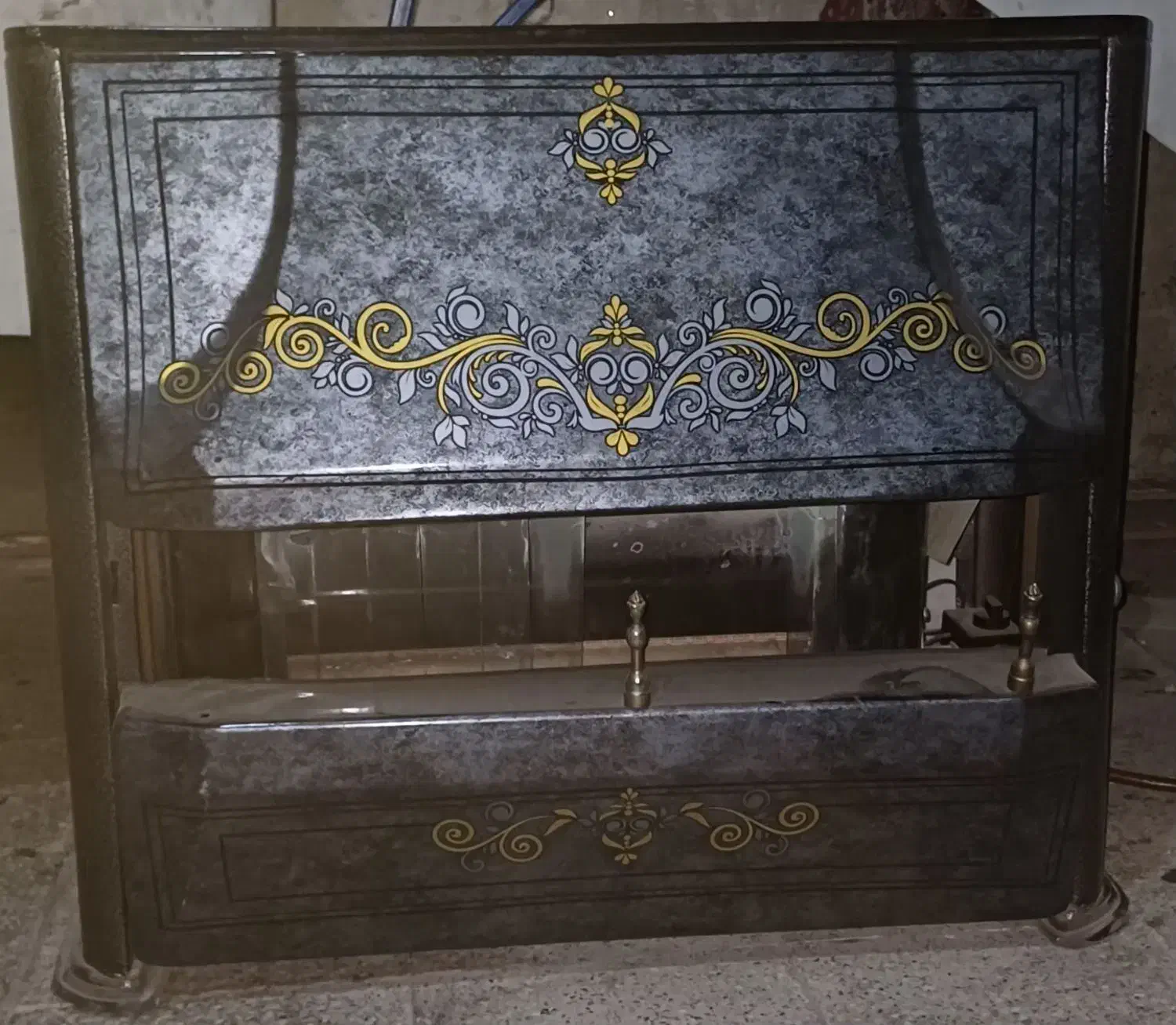 بخاری|بخاری، هیتر، شومینه|قم, نوبهار|دیوار