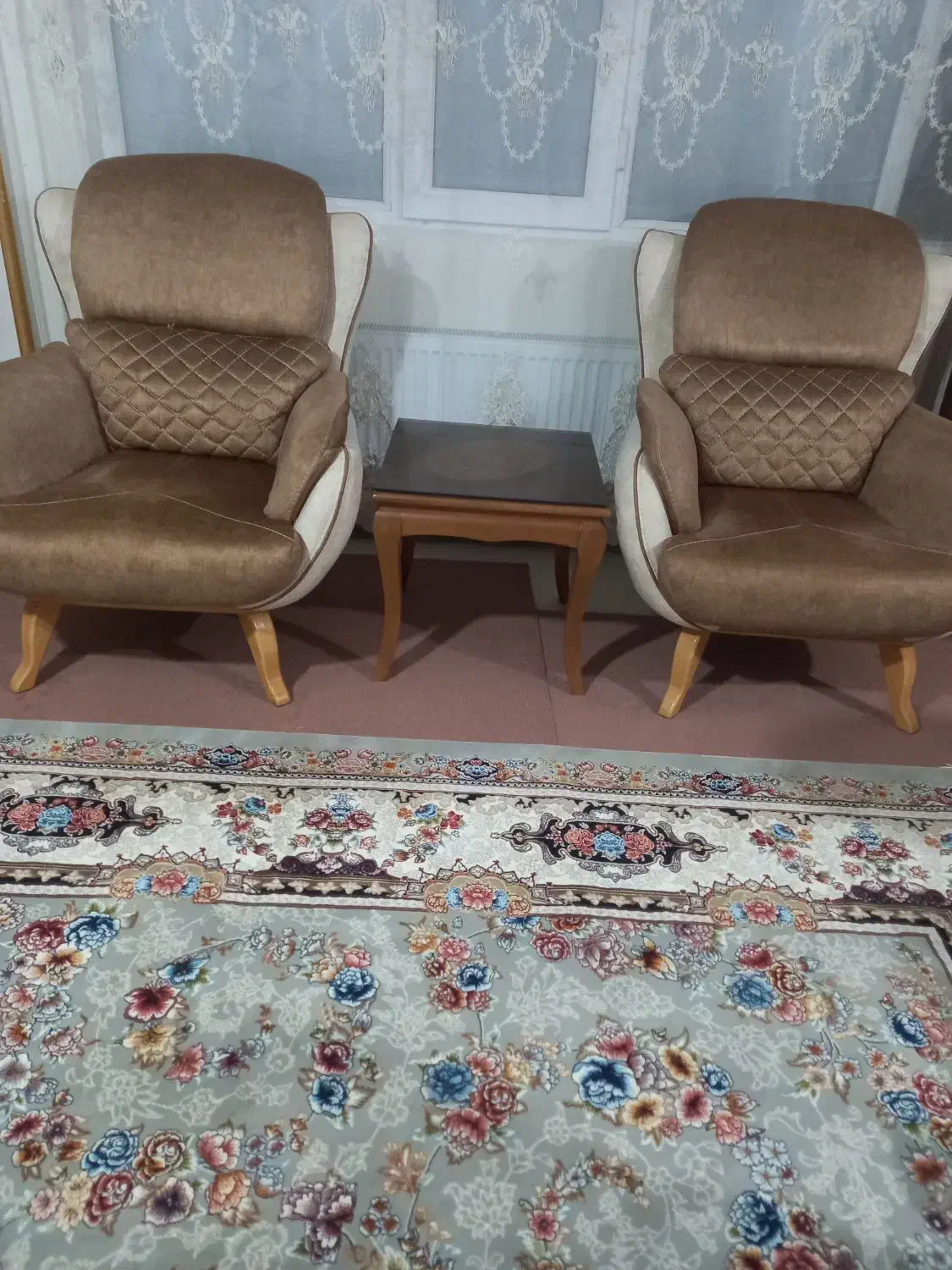 مبل ومیز ناهار خوری .|مبلمان خانگی و میز عسلی|اراک, |دیوار