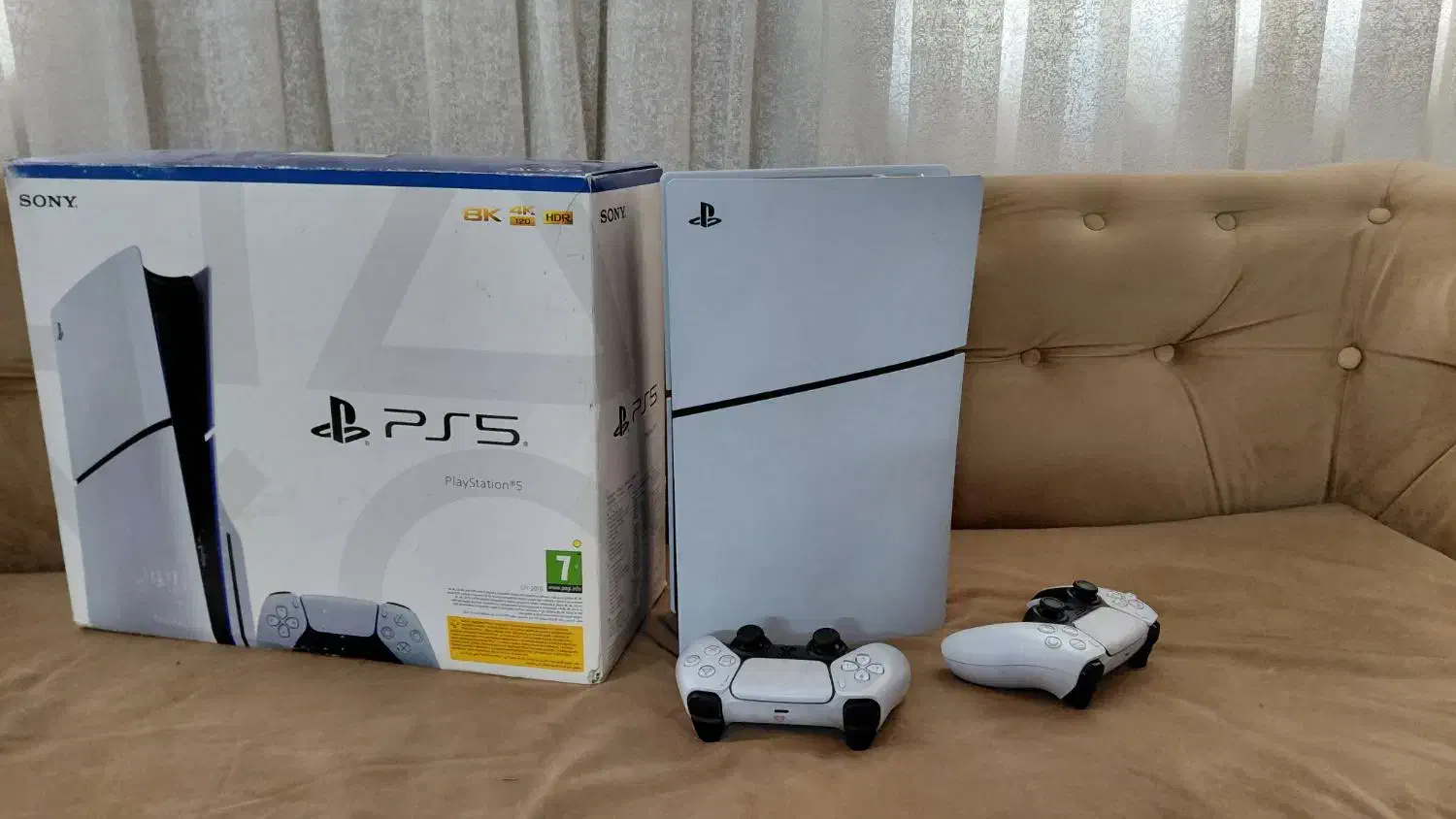 دستگاه ps5slim اروپا|کنسول، بازی ویدئویی و آنلاین|جعفرآباد, |دیوار