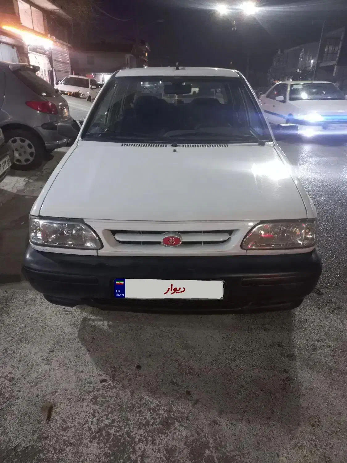 پراید ۱۳۱ مدل ۹۰ سفید هیدرولیک|خودرو سواری و وانت|رشت, جانبازان|دیوار