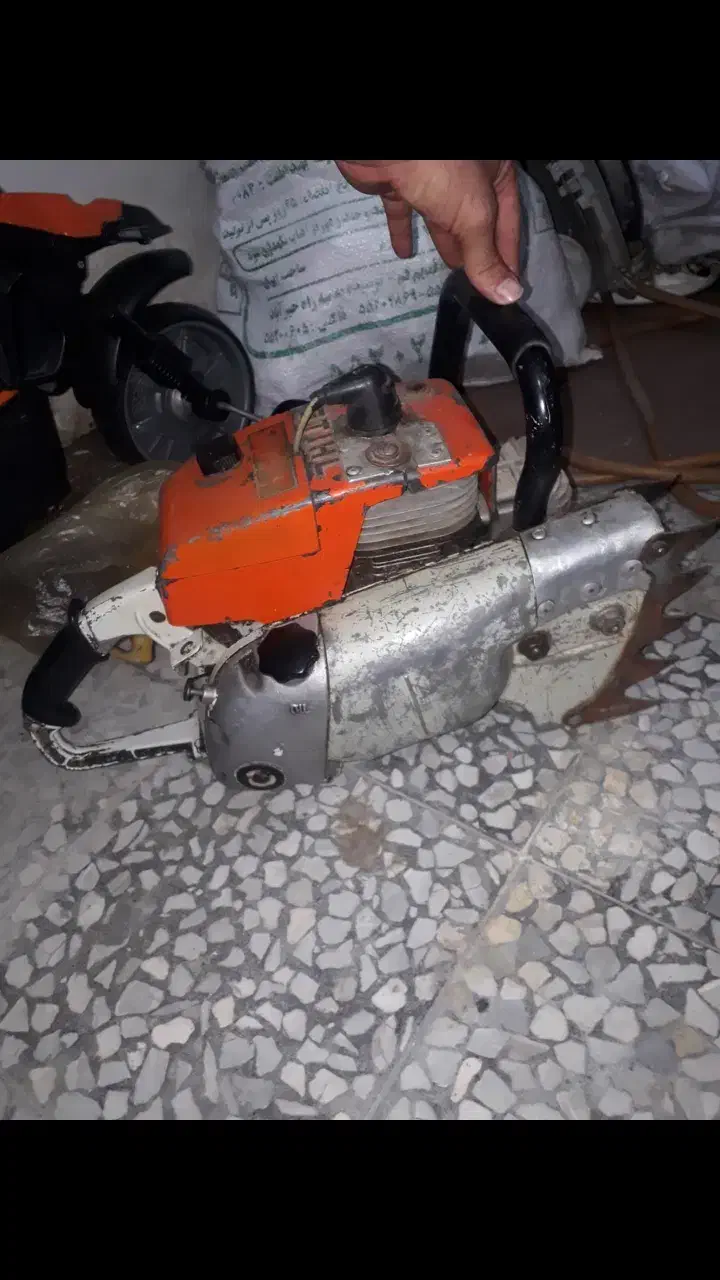 اره موتور معاوضه با گوسفند یا نقدی|ماشین‌آلات صنعتی|نکا, |دیوار