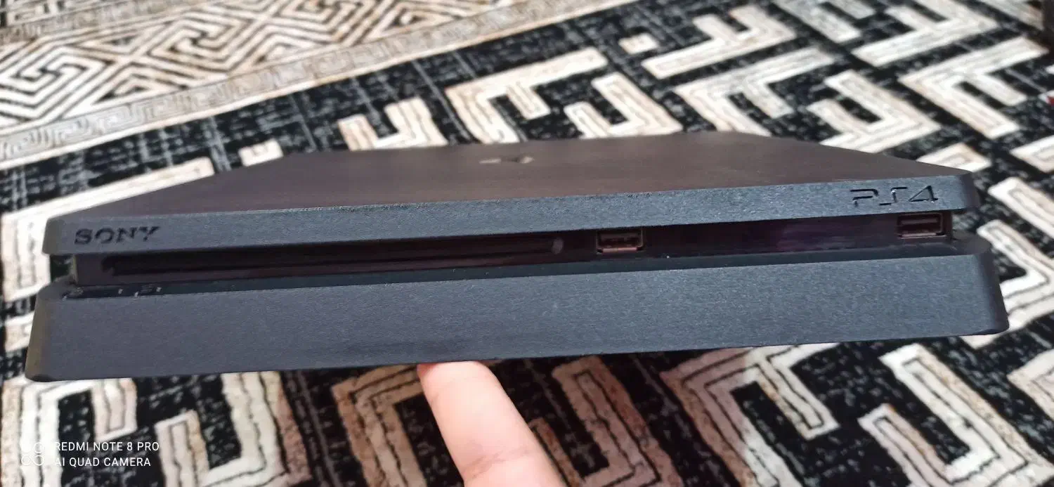 PS4 slimدو دسته|کنسول، بازی ویدئویی و آنلاین|ورامین, شهرک فجر|دیوار