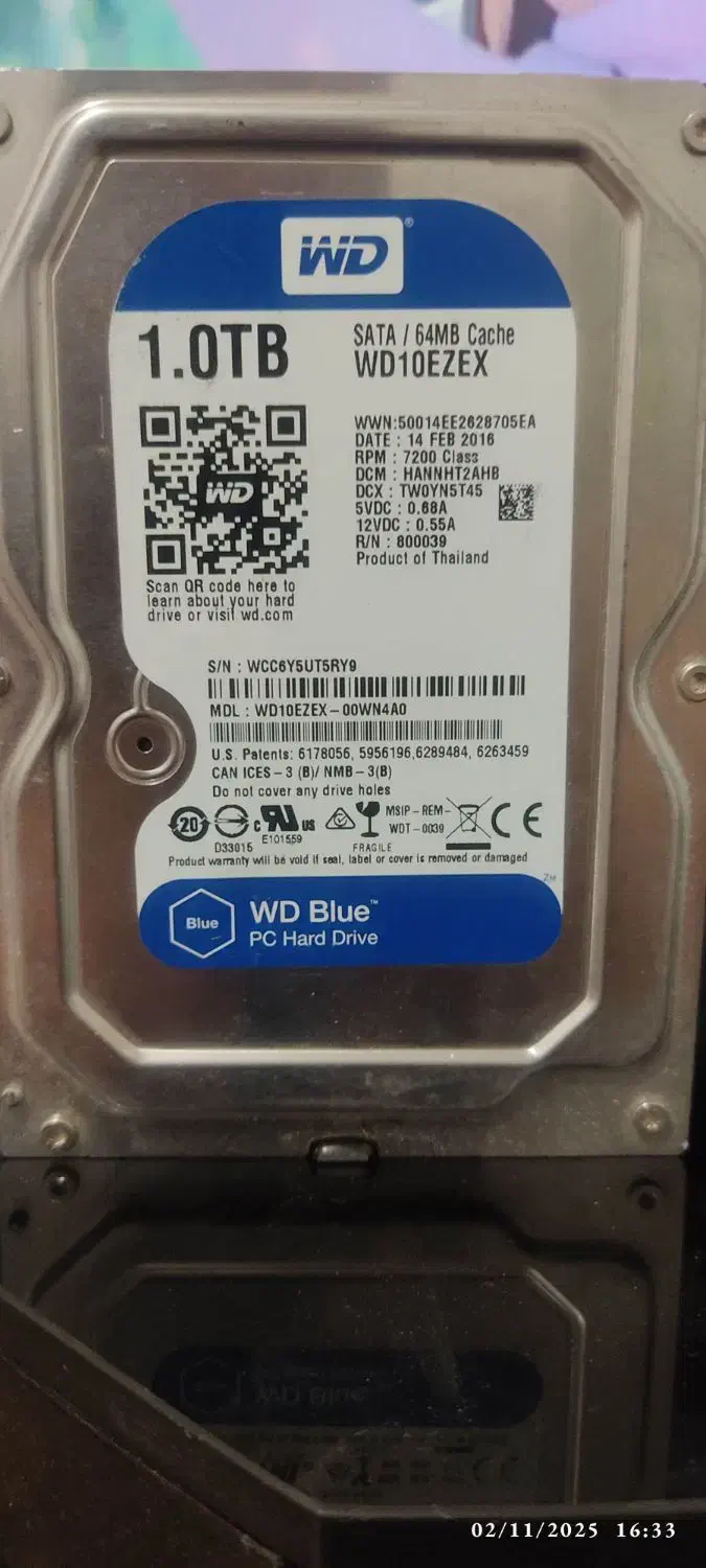 هارد وسترن دیجیتال اصلی|قطعات و لوازم جانبی رایانه|شباب, |دیوار